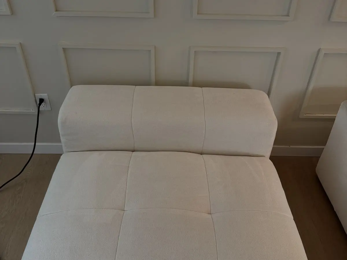 Daybed cleaning — after