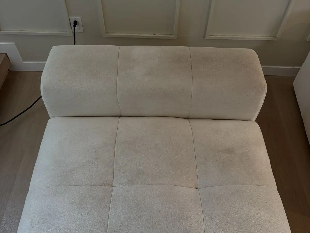 Daybed cleaning — before