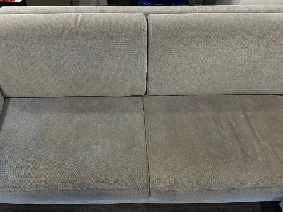 Sectional sofa — before